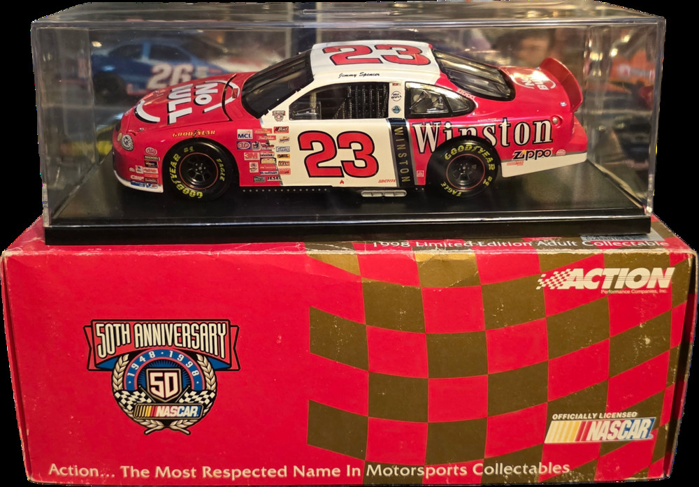 Jimmy Spencer #23 Winston No Bull 1998 Ford Taurus RCCA 1:24 1/2500